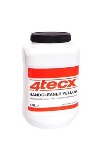 4TECX HANDCLEANER YELLOW 4.5L