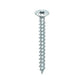 Spaanplaatschroef - Platverzonken kop - 3.5x20mm - Verzinkt - TX15 - 200 Stuk 4tecx