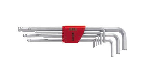 INBUSSET 1,5-10MM 9DLG LANG KOGEL 4TECX