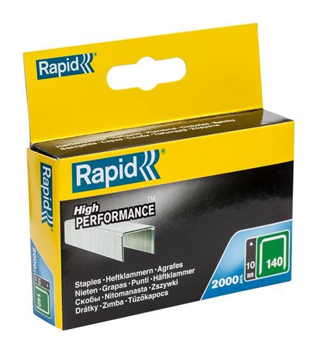 RAPID NIET 140/10MM 2000/BLISTERBOX