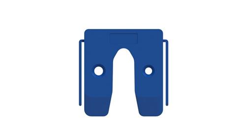 #VULPLAAT 4MM BLAUW 32ST